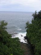 And this is where it meets with the ocean.