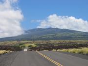 And a dormant volcano the other direction.