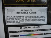 Now that is a warning sign I didn't expect to see.