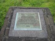 The historical marker for the south point complex.  Finding the actual point was a little bit more difficult, since my GPS was sitting on the kitchen table.