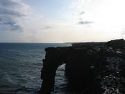 Sea arch.