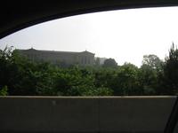 The Philadelphia Art Museum, as seen from I-76.