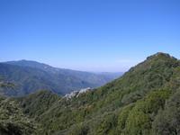 A somewhat clear view, as I was leaving Sequoia.