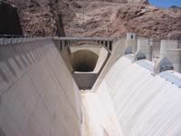 The spillway on the Arizona side.