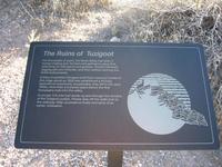 Tuzigoot National Monument, ruins from a Pueblo.