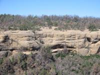 More dwellings on the far side of the canyon.