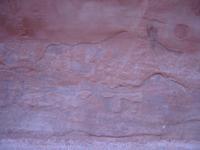 The erosion can leave strange patterns.   Mmmmmmm....pi.