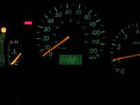 Final mileage reading.  If you add 10000 to the top number, you get the total mileage for the trip.