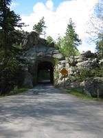 There are quite a few tight tunnels in the park, some are only 10 feet wide.