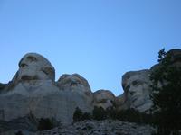 Roosevelt is hiding behind the trees.