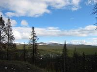 The view from Sylvan Pass.