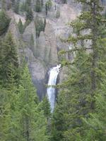 Tower Falls.  The trail to the bottom was closed.