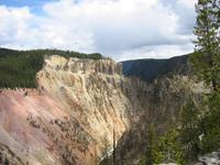 The Grand Canyon of Yellowstone, looking away from the Lower Falls.