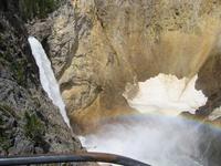 Lower Falls, with rainbow.