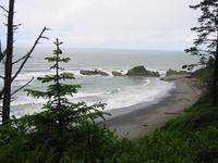 An ocean.  Pacific, I think.