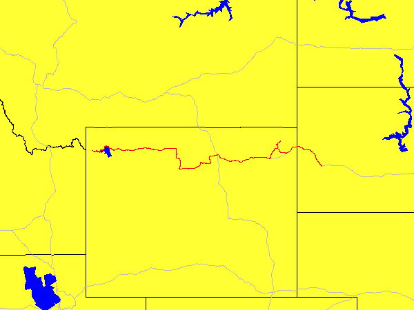 Map of driving for day